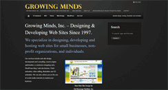 Desktop Screenshot of growminds.com